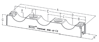 KOZ UNI 3X 45-67